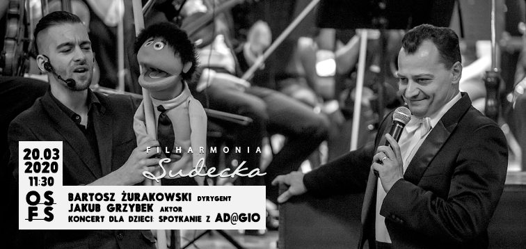 Koncert symfoniczny: Spotkanie z Ad@gio w zwierzyńcu, koncert dla dzieci